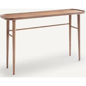 Magosia - Console - Kastanje - Massief Notenhout - Stiletto Poten
