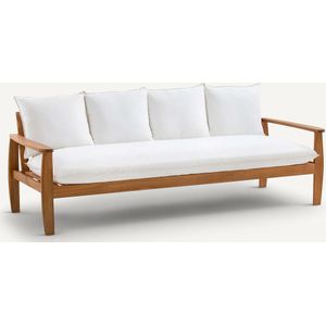 Nellia - Bank - Wit - Acacia - 5-zit