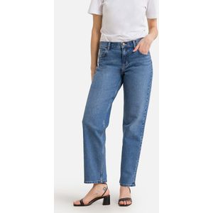 Jeans Jane Straight Fit, hoge taille LEE. Denim materiaal. Maten Maat 27 (US) - Lengte 31. Blauw kleur