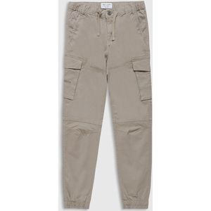 Cargo broek TEDDY SMITH. Katoen materiaal. Maten 12 jaar - 150 cm. Beige kleur