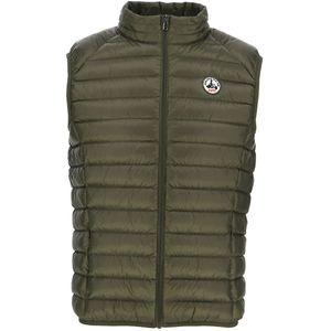 Bodywarmer zonder kap Tom JOTT. Nylon materiaal. Maten XXL. Groen kleur