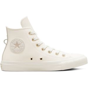 Sneakers Chuck Taylor Earthy Tones Leather CONVERSE. Leer materiaal. Maten 38. Beige kleur