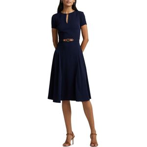 LAUREN RALPH LAUREN - BRYGITKA - Jurk - Marine - 100% Polyester