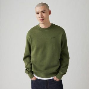 Sweater met ronde hals Housemark LEVI'S. Katoen materiaal. Maten S. Groen kleur