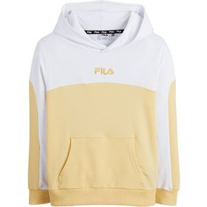 Hoodie in molton FILA. Katoen materiaal. Maten 15/16 jaar - 159/162 cm. Wit kleur