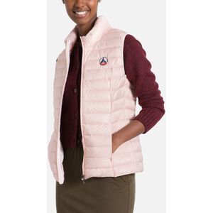 Korte bodywarmer SEDA JOTT. Polyamide materiaal. Maten XS. Roze kleur