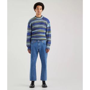 Rechte jeans crop 551Z™ LEVI'S. Katoen materiaal. Maten 34 (US) - 50 (EU). Blauw kleur