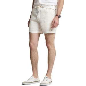 Chino prepster short in linnen POLO RALPH LAUREN. Linnen materiaal. Maten XXL. Wit kleur