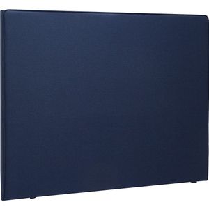 Hoofdbord deco Melty II MERINOS. Fluweel materiaal. Maten 150 cm. Blauw kleur