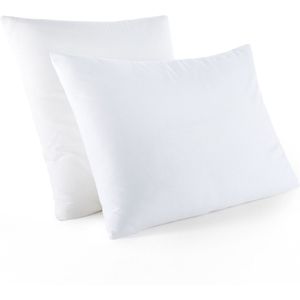 Stevig hoofdkussen DACRON Protect LA REDOUTE INTERIEURS.  materiaal. Maten 60 x 60 cm. Wit kleur