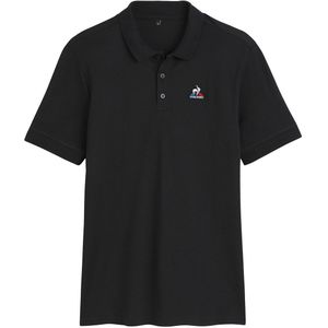 Polo met korte mouwen Essentiel LE COQ SPORTIF. Katoen materiaal. Maten L. Zwart kleur