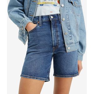 Bermuda Ribcage LEVI'S. Denim materiaal. Maten 28 US - 36 EU. Blauw kleur