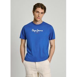 T-shirt met ronde hals Eggo PEPE JEANS. Katoen materiaal. Maten XL. Blauw kleur