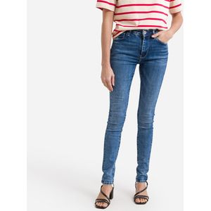 Skinny jeans Regent, hoge taille PEPE JEANS. Denim materiaal. Maten Maat 27 (US) - Lengte 32. Blauw kleur
