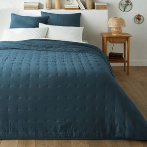 LA REDOUTE INTERIEURS - Gematelasseerde Beddensprei - Constellation Print - Gewassen Microvezel