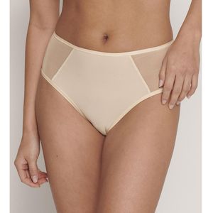 Slip met hoge taille Soft ADAPT SLOGGI. Polyamide materiaal. Maten XS. Beige kleur