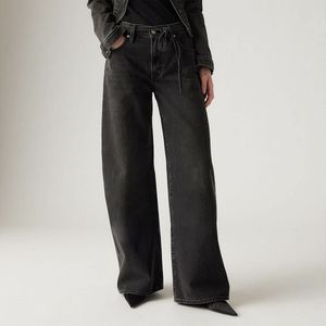 Jeans XL Straight LEVI'S. Denim materiaal. Maten Maat 30 (US) - Lengte 29. Zwart kleur