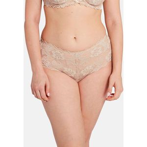 Slip met kant Arum SANS COMPLEXE. Kant materiaal. Maten 50/52 FR - 48/50 EU. Beige kleur