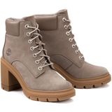 Boots in leer met hak Allington Heights 6in TIMBERLAND. Leer materiaal. Maten 41. Kastanje kleur