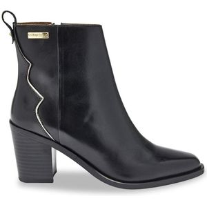 Bottines in leer Vicky LES TROPEZIENNES PAR M BELARBI. Leer materiaal. Maten 41. Zwart kleur