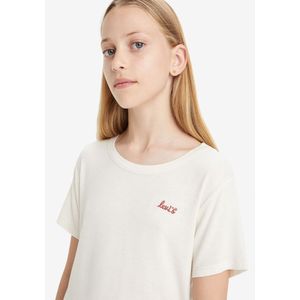 T-shirt met korte mouwen LEVI'S KIDS. Katoen materiaal. Maten 4 jaar - 102 cm. Beige kleur