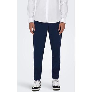 ONLY & SONS Slim Fit Pantalon ONSEVE Donkerblauw