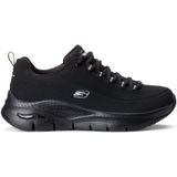 Sneakers leer Arch Fit SKECHERS. Leer materiaal. Maten 36. Zwart kleur