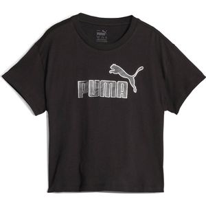 T-shirt met korte mouwen PUMA. Katoen materiaal. Maten 12 jaar - 150 cm. Zwart kleur