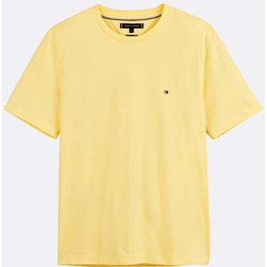Dik recht T-shirt TOMMY HILFIGER. Katoen materiaal. Maten XXL. Geel kleur