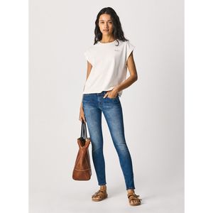Skinny jeans Soho PEPE JEANS. Denim materiaal. Maten Maat 29 (US) - Lengte 30. Blauw kleur