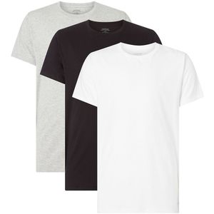 Set van 3 effen T-shirts CALVIN KLEIN UNDERWEAR. Katoen materiaal. Maten L. Grijs kleur