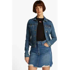 Jasje in denim TOMMY JEANS. Katoen materiaal. Maten S. Blauw kleur