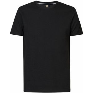 T-shirt met ronde hals en korte mouwen PETROL INDUSTRIES. Katoen materiaal. Maten XL. Zwart kleur