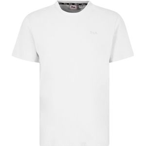 T-shirt korte mouwen, klein logo Berloz FILA. Katoen materiaal. Maten XXL. Wit kleur