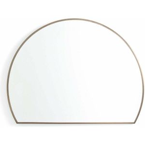 Halve cirkel spiegel, ijzer metaal H60cm, Caligone AM.PM. Metaal materiaal. Maten één maat. Goudkleur kleur