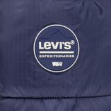 Donsjas met kap LEVI'S KIDS. Polyester materiaal. Maten 8 jaar - 126 cm. Blauw kleur