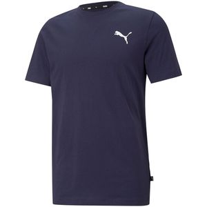 T-shirt met korte mouwen, klein logo essentiel PUMA. Katoen materiaal. Maten S. Blauw kleur