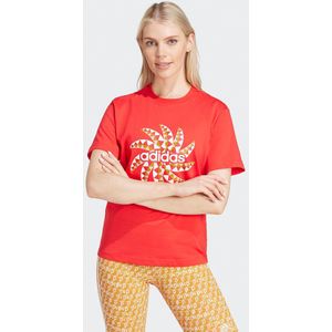 Grafisch T-shirt Farm Rio ADIDAS SPORTSWEAR. Katoen materiaal. Maten XL. Rood kleur