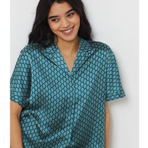 Pyjamavest Vinia ETAM. Polyester materiaal. Maten XL. Groen kleur