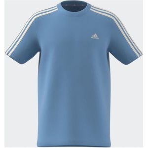 T-shirt met korte mouwen ADIDAS SPORTSWEAR. Katoen materiaal. Maten 7/8 jaar - 120/126 cm. Blauw kleur