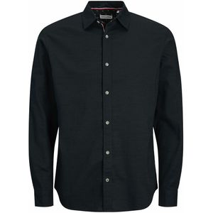 Hemd met lange mouwen in katoen JACK & JONES. Katoen materiaal. Maten S. Blauw kleur