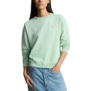 Sweater met ronde hals en lange mouwen POLO RALPH LAUREN. Katoen materiaal. Maten XL. Groen kleur