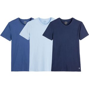 Set van 3 T-shirts met ronde hals POLO RALPH LAUREN. Katoen materiaal. Maten M. Blauw kleur
