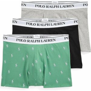 Set van 3 effen boxershorts POLO RALPH LAUREN. Katoen materiaal. Maten S. Multicolor kleur