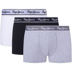 Set van 3 boxershorts PEPE JEANS. Katoen materiaal. Maten XL. Wit kleur