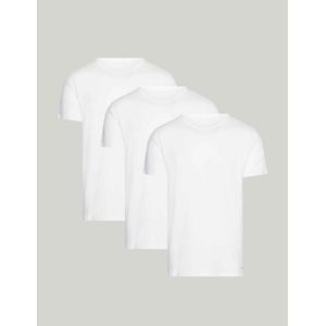 Set van 3 effen T-shirts met V-hals TOMMY HILFIGER. Katoen materiaal. Maten L. Wit kleur