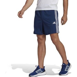 Short training Train Essentials 3 stripes adidas Performance. Polyester materiaal. Maten XXL. Blauw kleur