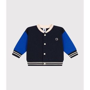 Jasje met teddy spirit PETIT BATEAU. Katoen materiaal. Maten 3 jaar - 94 cm. Blauw kleur