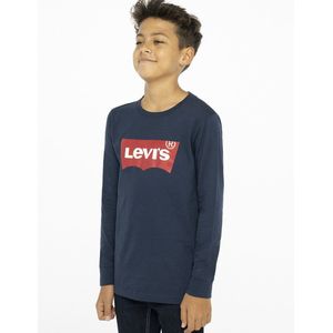 T-shirt met lange mouwen LEVI'S KIDS. Katoen materiaal. Maten 10 jaar - 138 cm. Blauw kleur