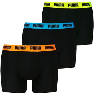 Set van 3 boxershorts Everyday PUMA. Katoen materiaal. Maten M. Blauw kleur